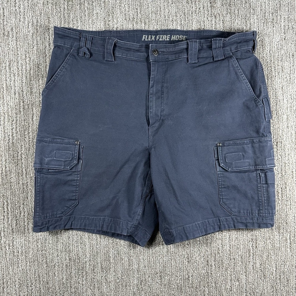 Duluth Trading Co Flex Fire Hose Cargo Shorts Mens 42 Workwear Utility Pocket